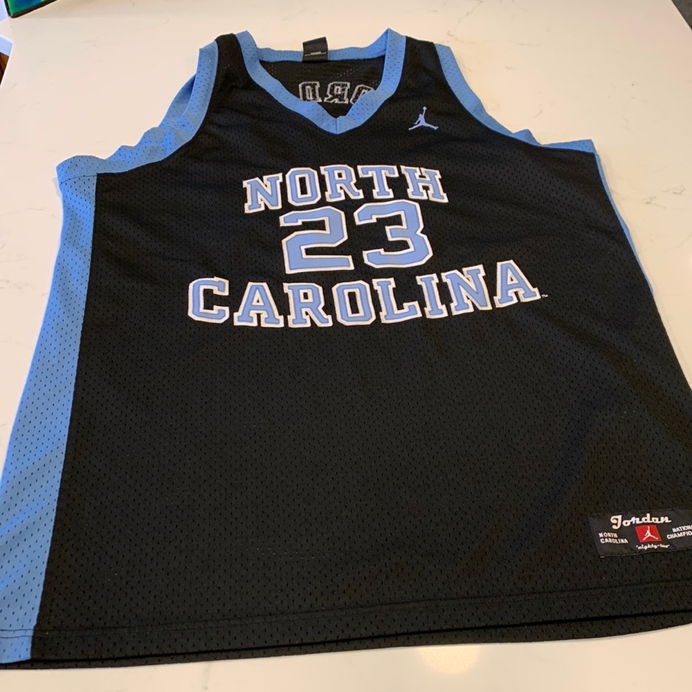 Vintage Jordan North Carolina National Championship Jersey 1982 used - Picture 4 of 9